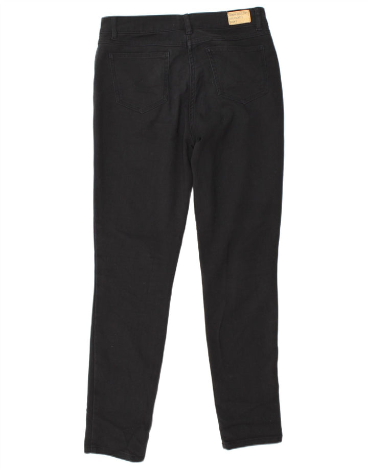 DACK'S Womens Slim Jeans IT 42 Medium W28 L29 Black Cotton