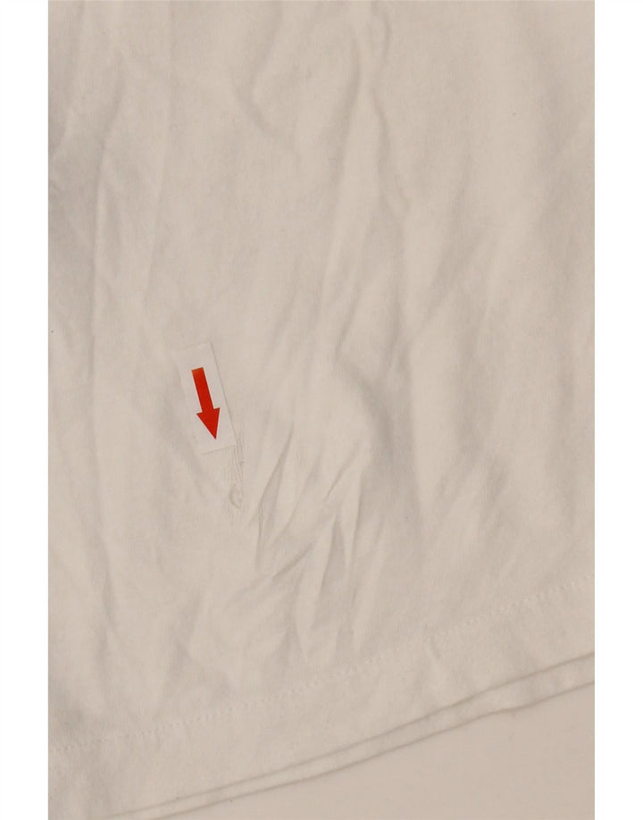 Levi's Mens T-Shirt Top XL White Cotton