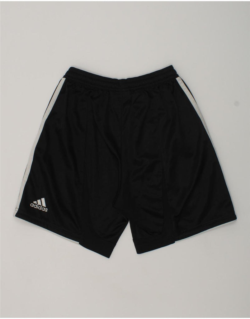 ADIDAS Boys Climalite Sport Shorts 9-10 Years Black Polyester | Vintage Adidas | Thrift | Second-Hand Adidas | Used Clothing | Messina Hembry 