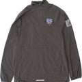 ADIDAS Womens Zip Neck Pullover Tracksuit Top UK 8/10 Small Grey Polyester Vintage Adidas and Second-Hand Adidas from Messina Hembry 