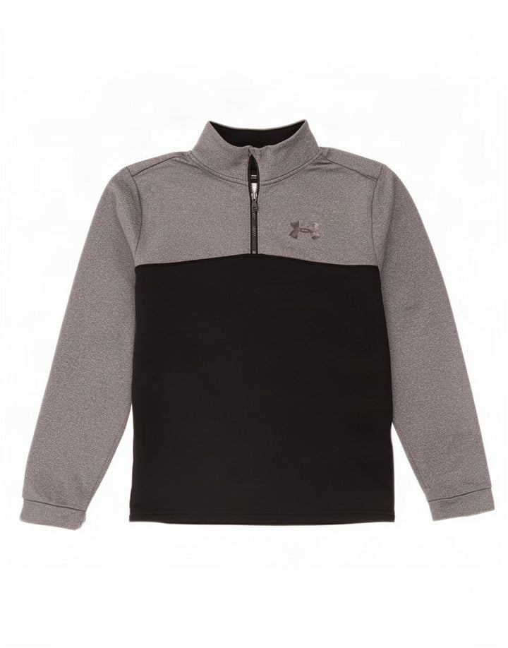 Under Armour Boys Cold Gear Pullover Tracksuit Top 11-12 Years Large Grey