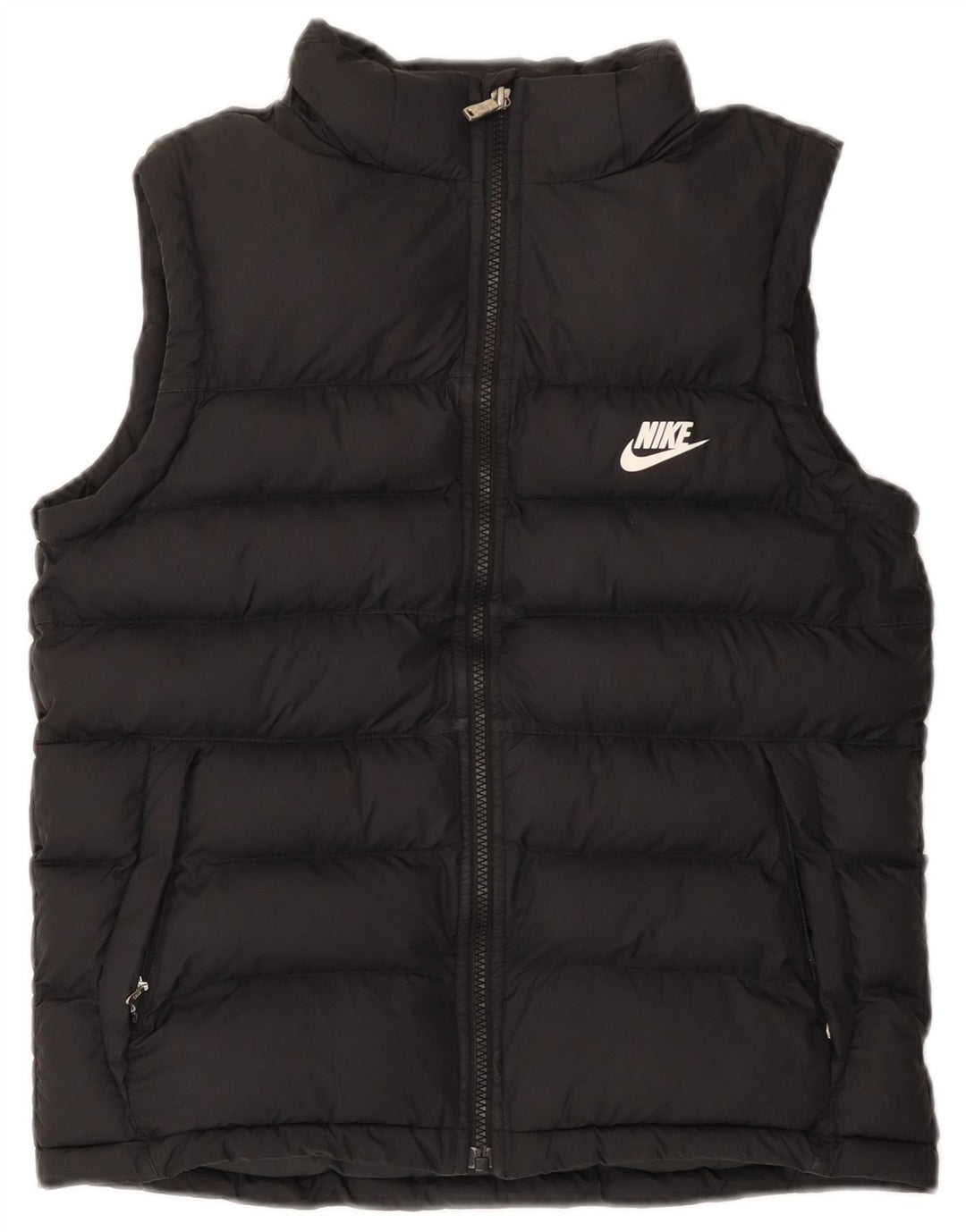 Nike Boys Padded Gilet 13-14 Years XL Black Polyester