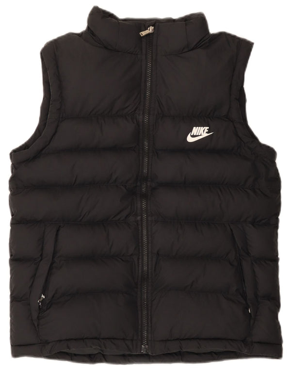 Nike Boys Padded Gilet 13-14 Years XL Black Polyester