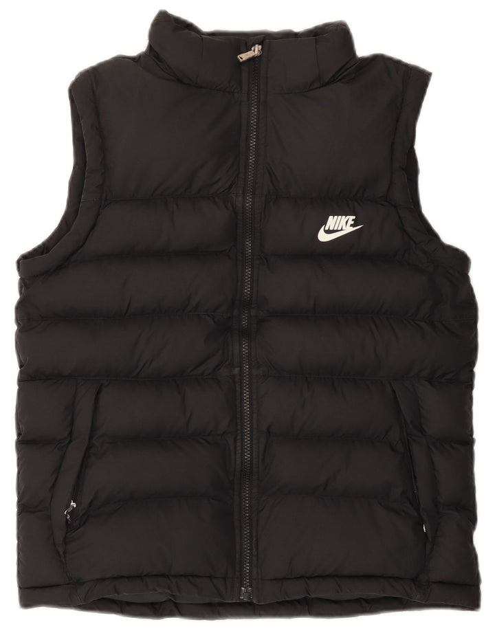 Nike Boys Padded Gilet 13-14 Years XL Black Polyester