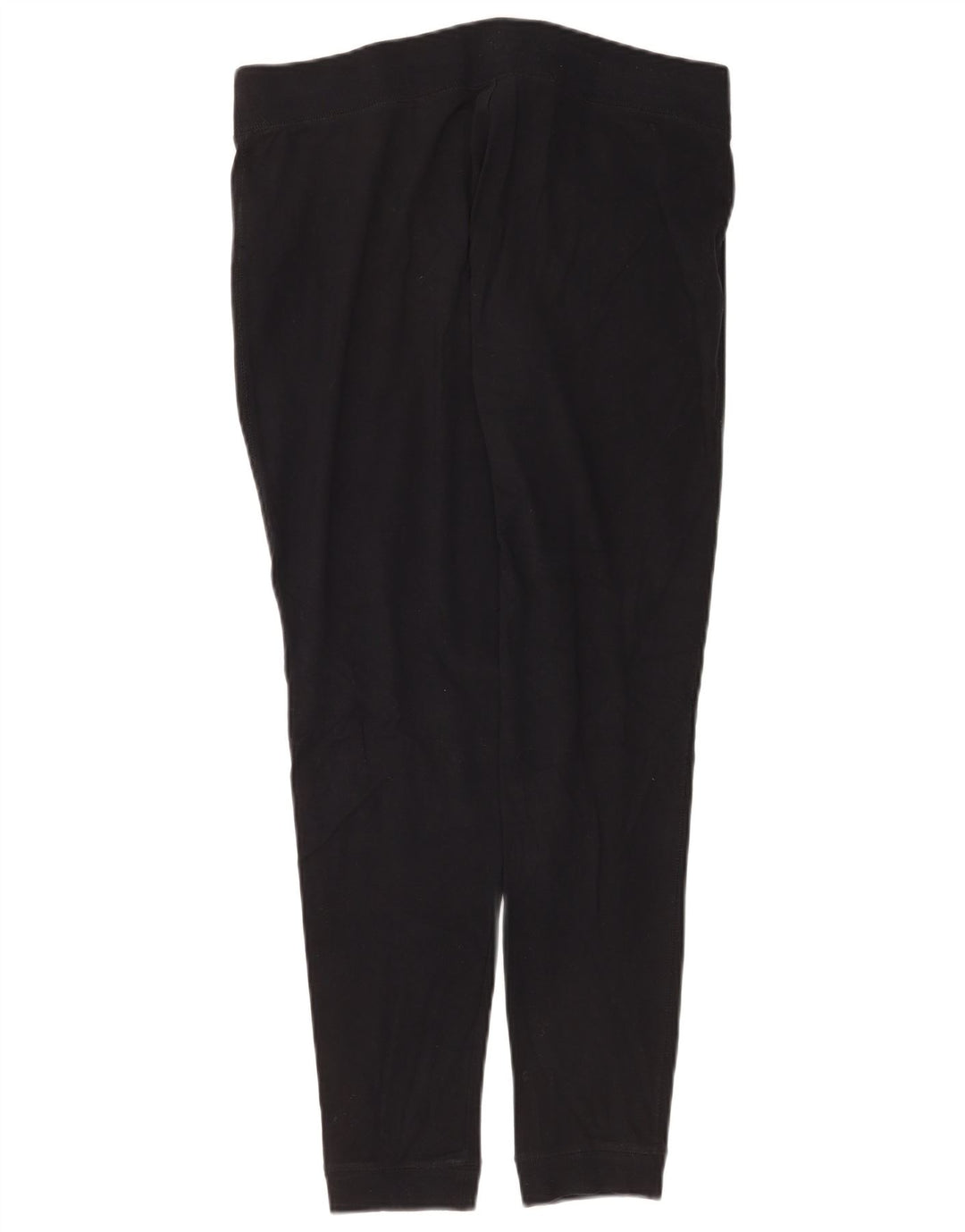 NIKE Womens Tracksuit Trousers Joggers UK 14 Medium  Black Cotton