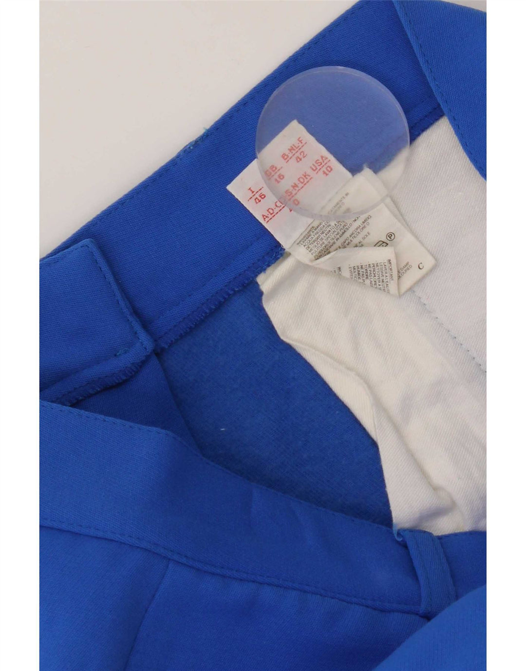 Belfe & Womens Stirrup Trousers UK 16 Large W28 L30 Blue