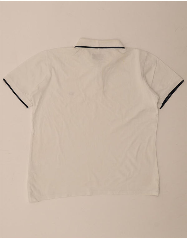 Carrera Mens Regular Fit Polo Shirt XL White Striped