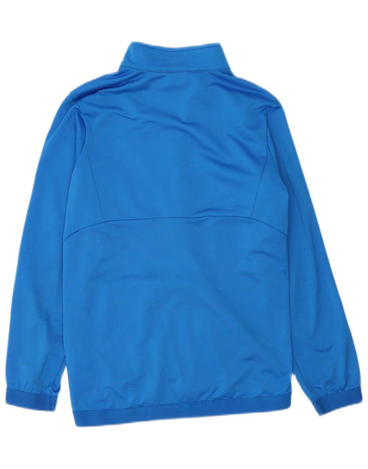 Puma Boys Tracksuit Top Jacket 13-14 Years Blue Polyester