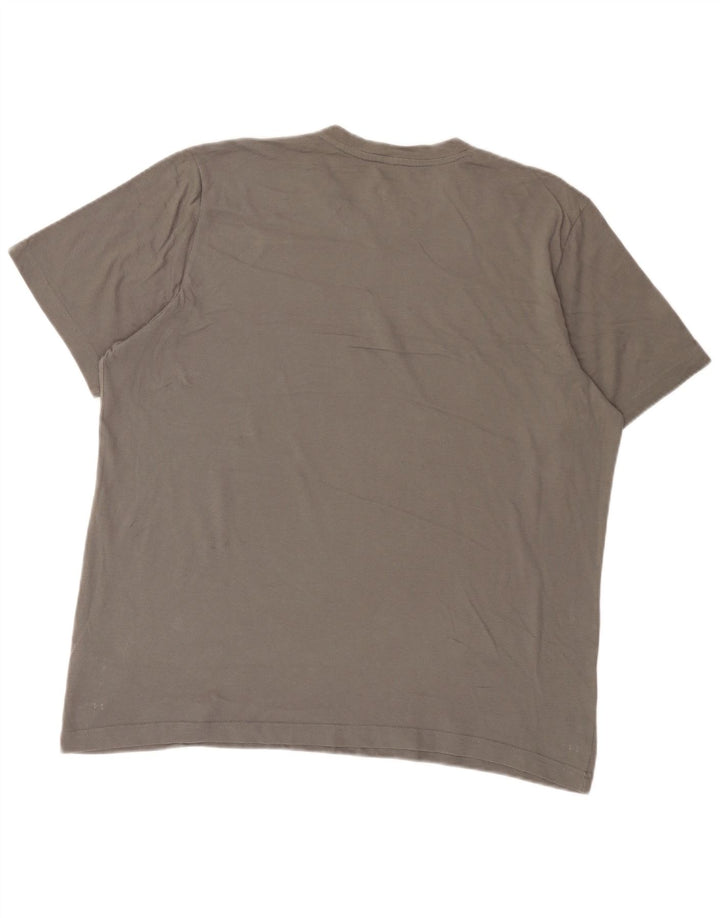 Adidas Mens T-Shirt Top XL Grey Cotton
