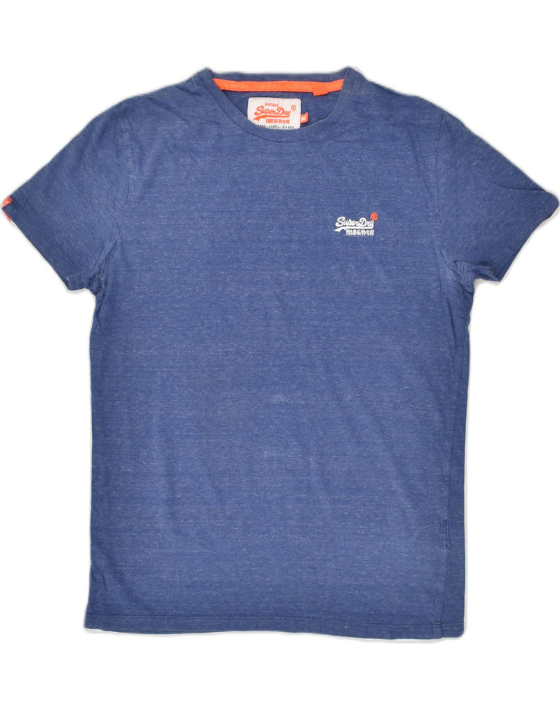 SUPERDRY Mens T-Shirt Top Medium Blue | Vintage Superdry | Thrift | Second-Hand Superdry | Used Clothing | Messina Hembry 