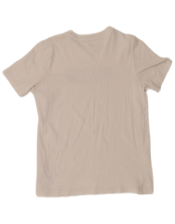 Puma Boys Graphic T-Shirt Top 15-16 Years White Cotton