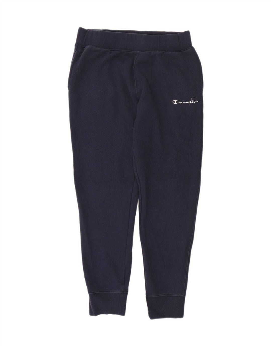 Champion Mens Tracksuit Trousers Joggers Large  Navy Blue Cotton