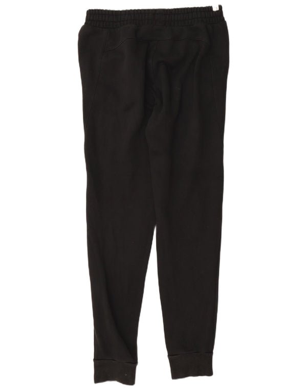 Puma Womens Tracksuit Trousers Joggers UK 10 Small Black Cotton