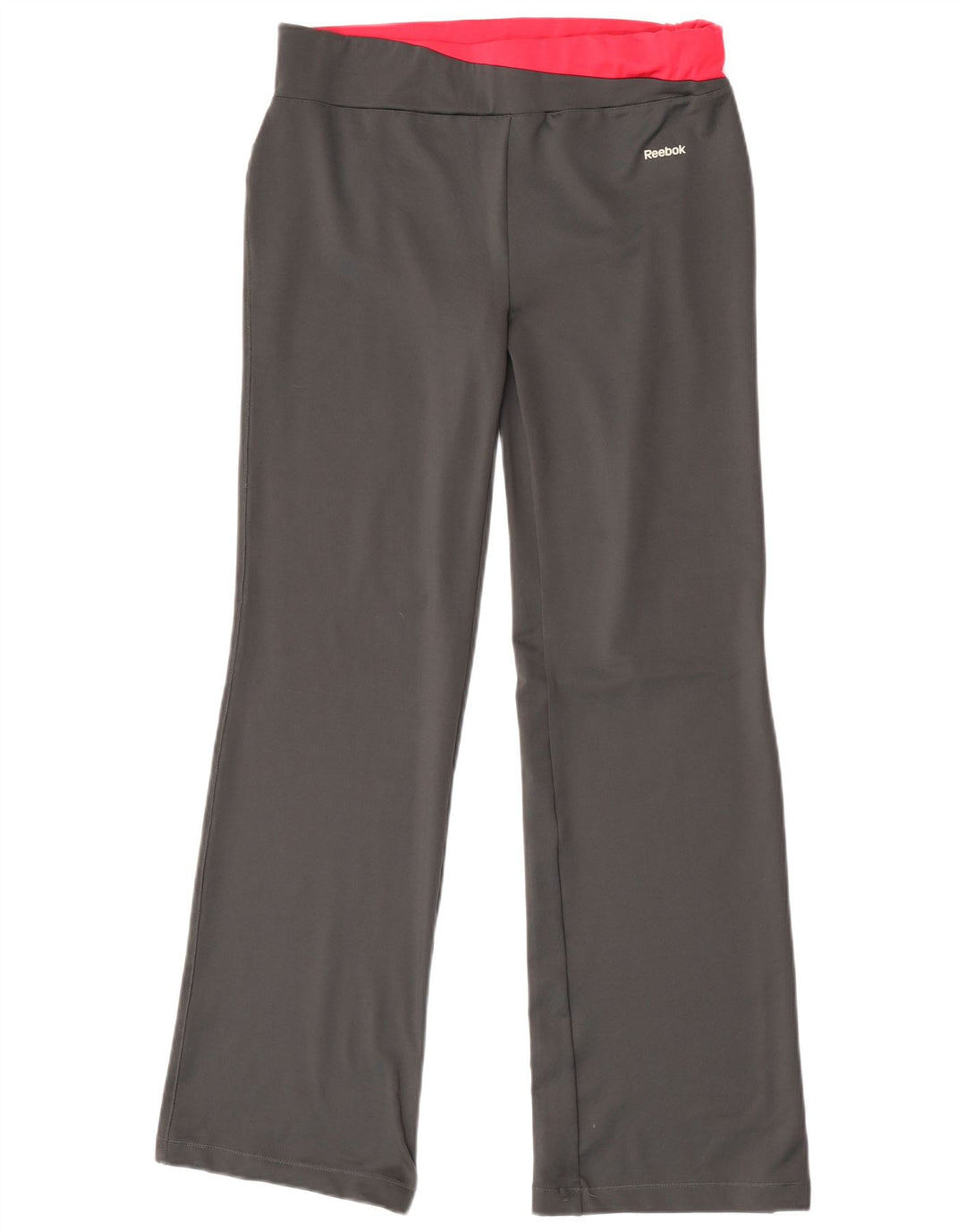 Reebok Womens Tracksuit Trousers UK 14 Large  Grey Polyester