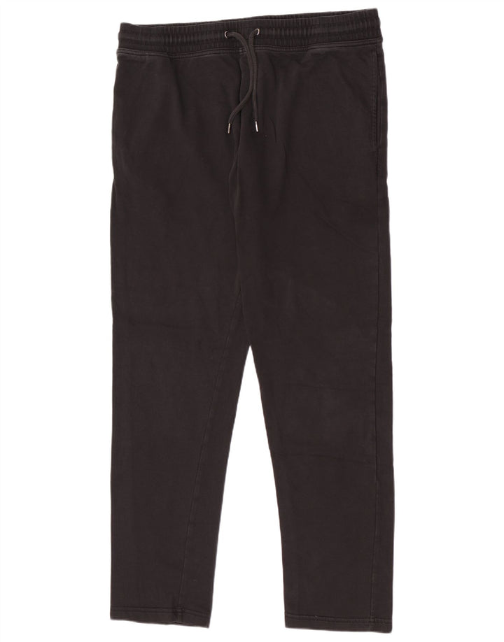 Marks & Spencer Mens Tracksuit Trousers Large Black Cotton