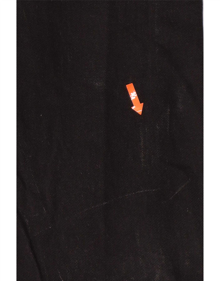 Wrangler Mens Texas Straight Jeans W40 L30 Black Cotton
