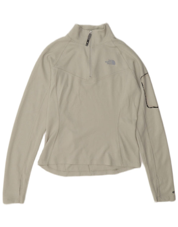 The North Face Womens Loose Fit Pullover Tracksuit Top UK 6 XS Off White