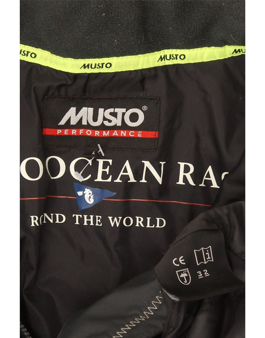 Musto Mens Hooded Windbreaker Jacket UK 40 Large Black Nylon