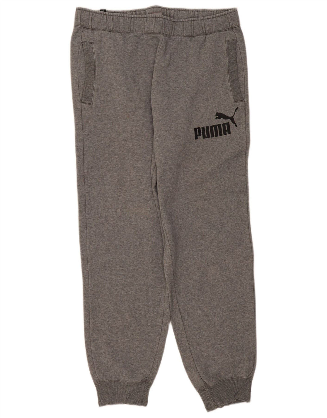 Puma Mens Graphic Tracksuit Trousers Joggers XL Grey