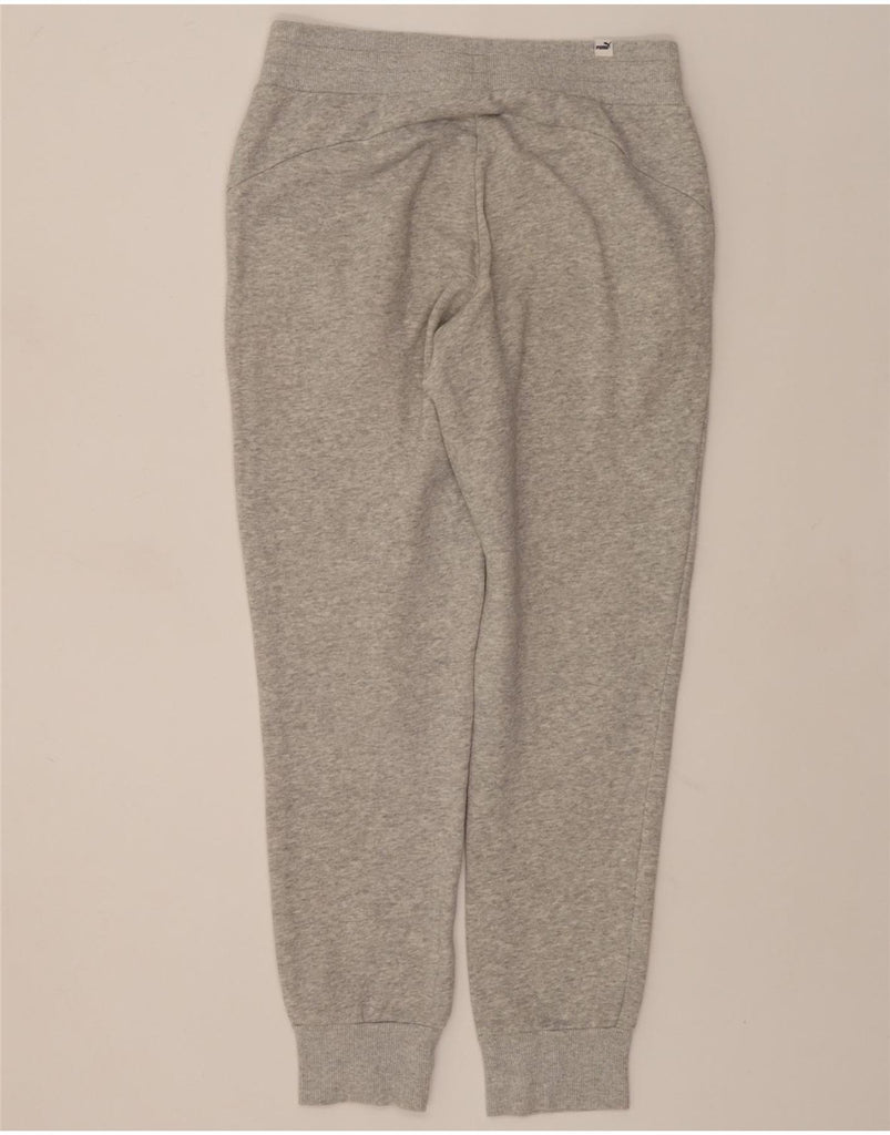 PUMA Womens Tracksuit Trousers Joggers UK 10 Small Grey Flecked Cotton Vintage Puma and Second-Hand Puma from Messina Hembry 