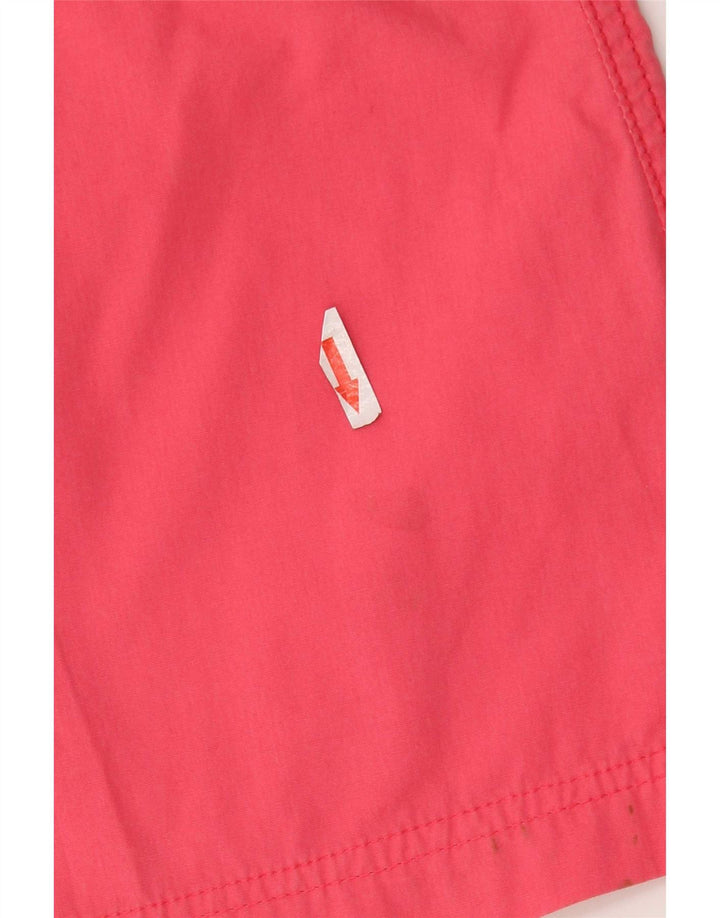 Marks & Spencer Womens Cargo Skirt UK 12 Medium W32  Pink Cotton
