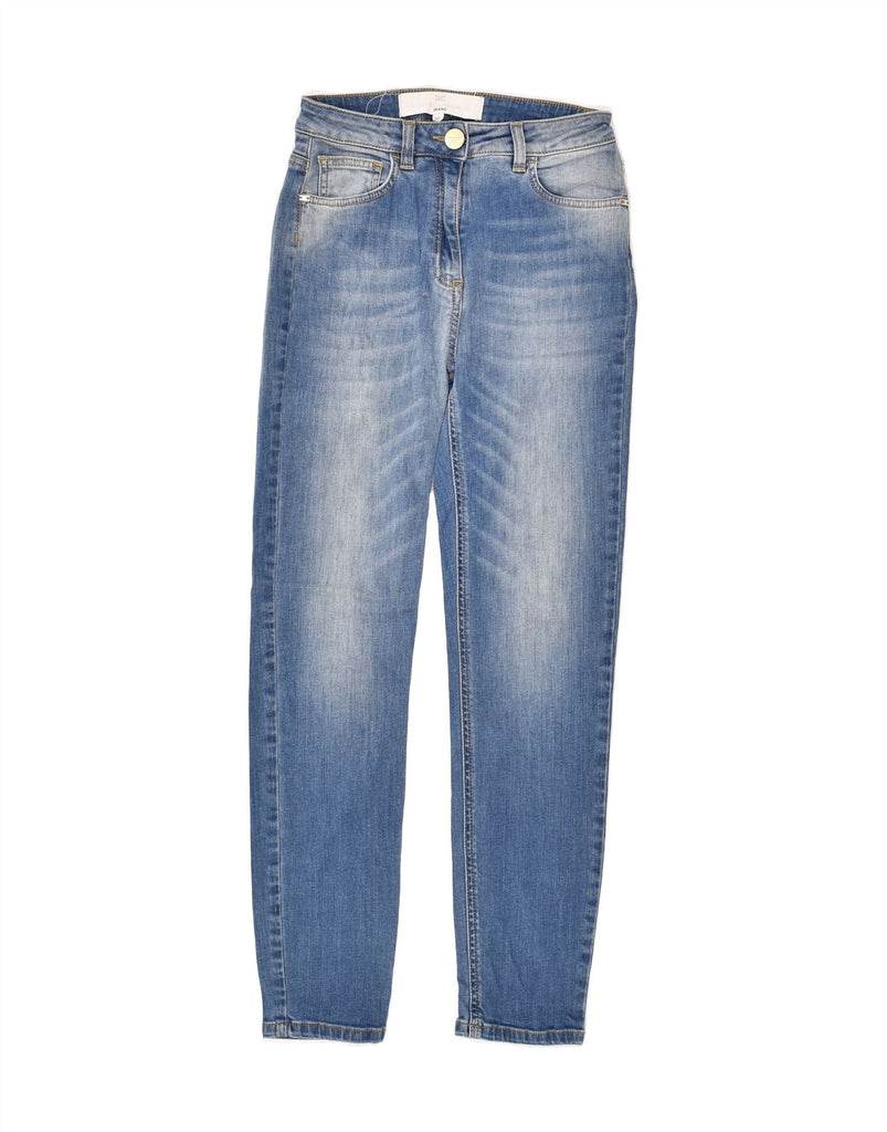 ELISABETTA FRANCHI Womens Slim Jeans W26 L26 Blue Cotton | Vintage Elisabetta Franchi | Thrift | Second-Hand Elisabetta Franchi | Used Clothing | Messina Hembry 