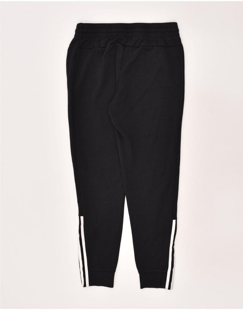 ADIDAS Womens Tracksuit Trousers Joggers UK 8-10 Small Black Cotton | Vintage Adidas | Thrift | Second-Hand Adidas | Used Clothing | Messina Hembry 