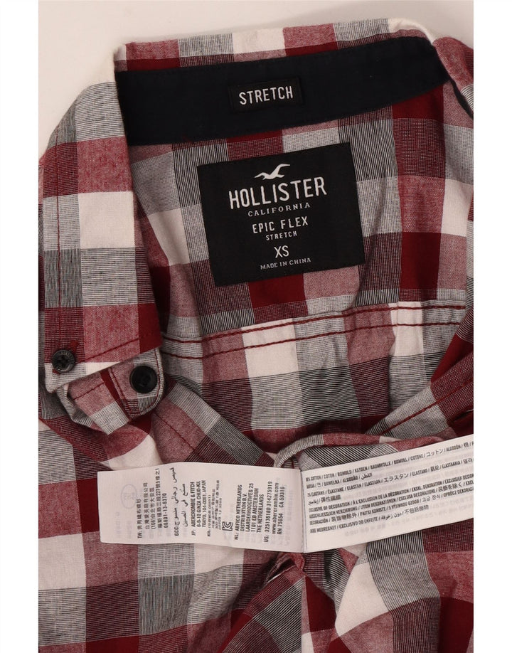 Hollister Mens Shirt XS Multicoloured Check Cotton