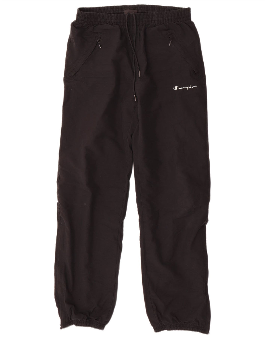 Champion Mens Tracksuit Trousers Joggers Small  Black Polyester