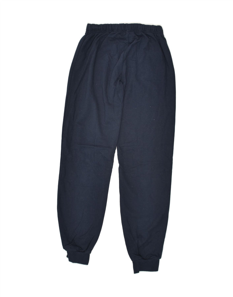 ARENA Girls Tracksuit Trousers Joggers 11-12 Years Navy Blue Cotton | Vintage Arena | Thrift | Second-Hand Arena | Used Clothing | Messina Hembry 