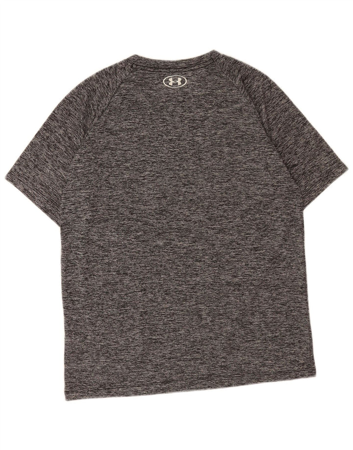 Under Armour Mens T-Shirt Top Small Grey Flecked Polyester