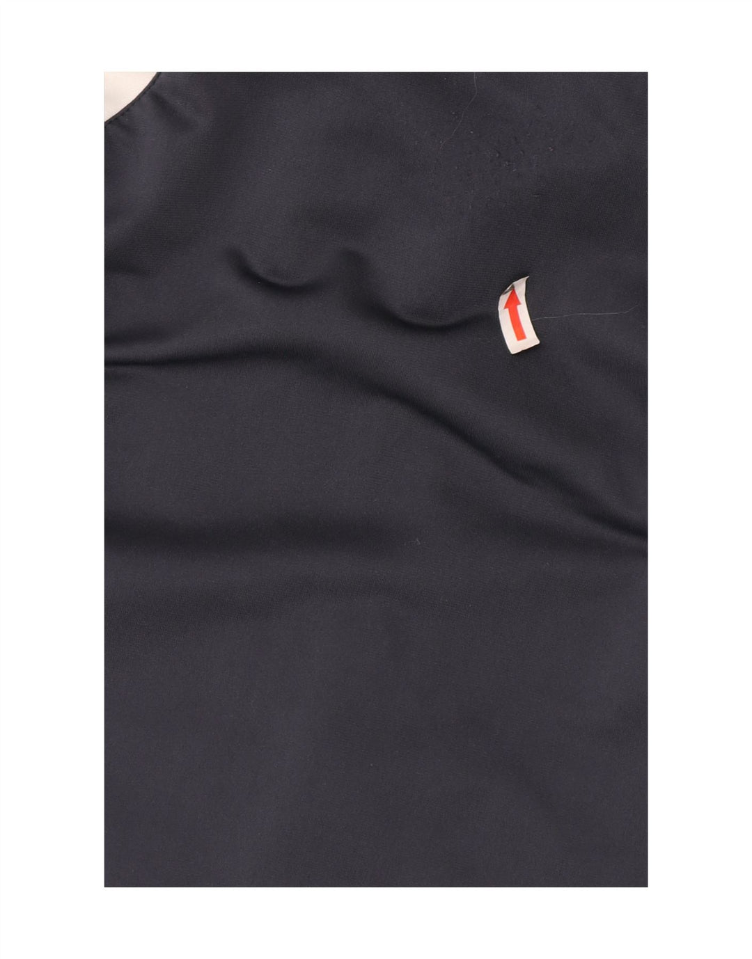 Kappa Womens Graphic Tracksuit Top Jacket UK 14 Large Navy Blue Colourblock