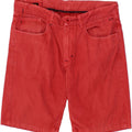 SUN68 Mens Casual Shorts W33 Medium Red Cotton Vintage Sun68 and Second-Hand Sun68 from Messina Hembry 