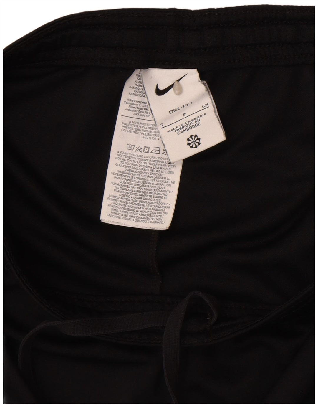Nike Mens Regular Fit Sport Shorts Small  Black Colourblock Polyester