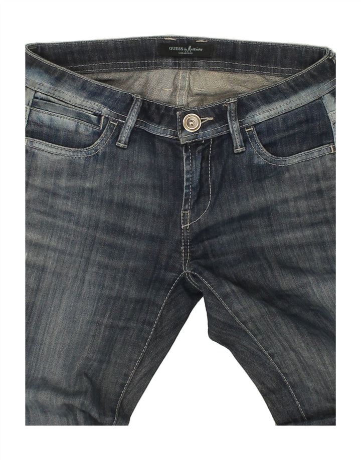 GUESS BY MARCIANO Womens Slim Jeans W26 L29  Blue Cotton Vintage Guess By Marciano and Second-Hand Guess By Marciano from Messina Hembry 