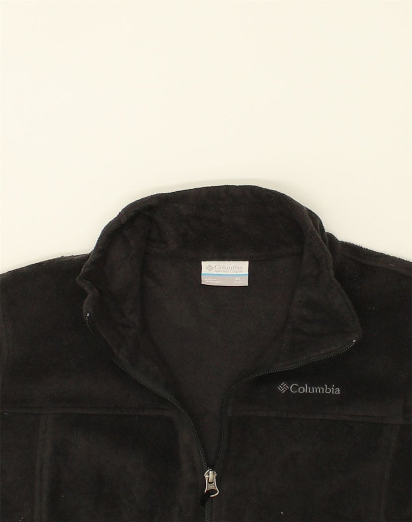 COLUMBIA Boys Fleece Jacket 15-16 Years XL Black Polyester | Vintage Columbia | Thrift | Second-Hand Columbia | Used Clothing | Messina Hembry 