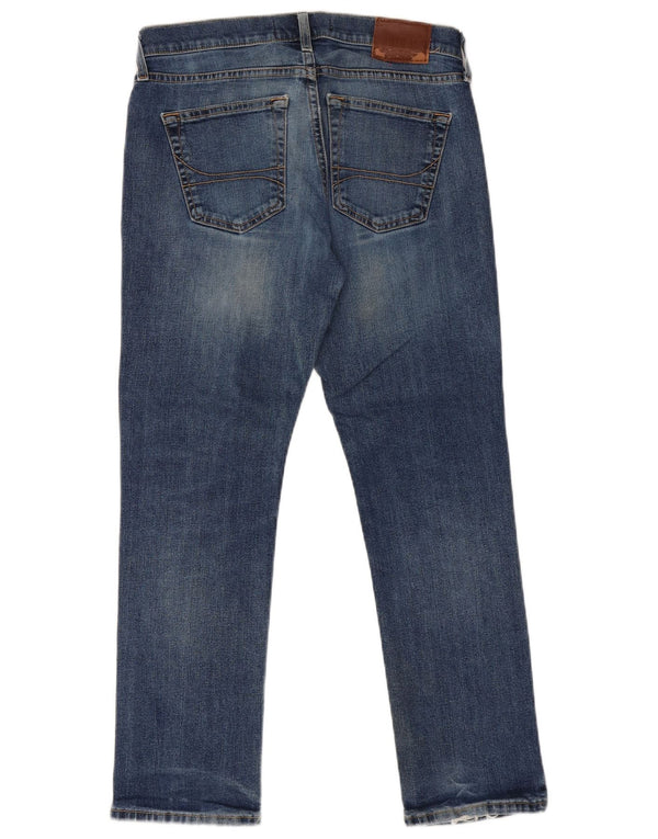 Hollister Mens Slim Jeans W30 L30 Blue Cotton