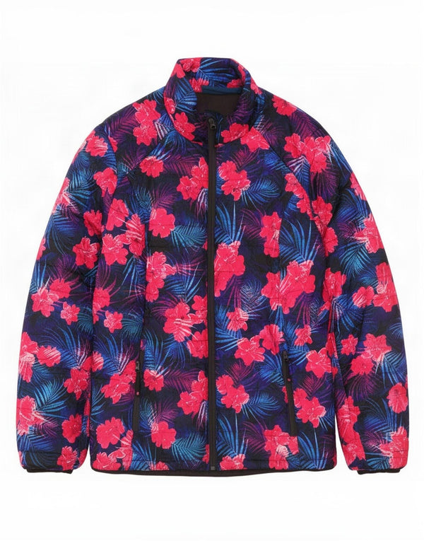 Mountain Warehouse Womens Padded Jacket UK 18 XL Multicoloured Floral