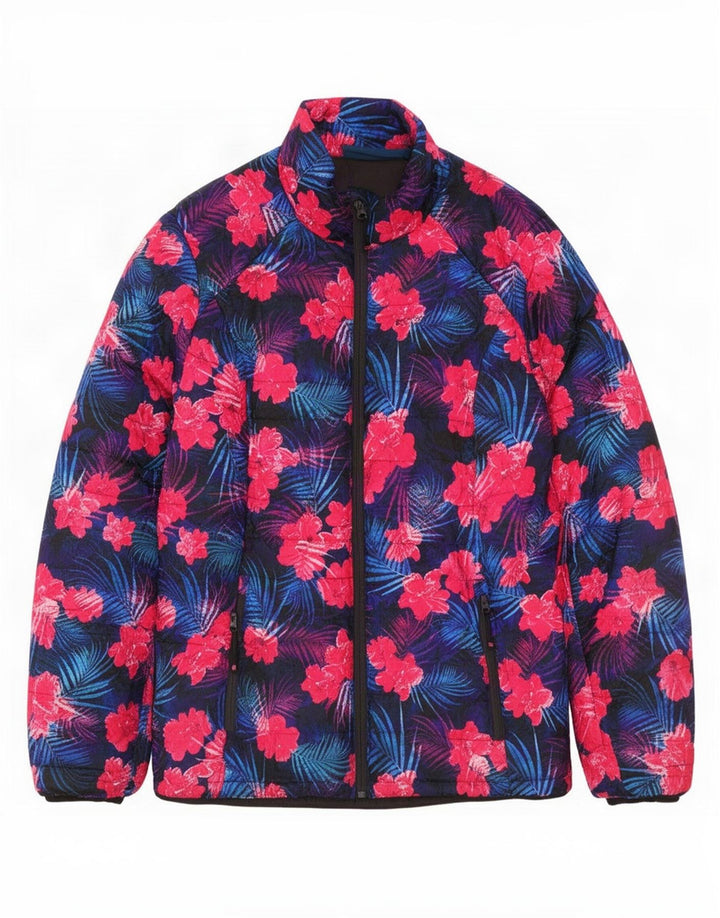 Mountain Warehouse Womens Padded Jacket UK 18 XL Multicoloured Floral