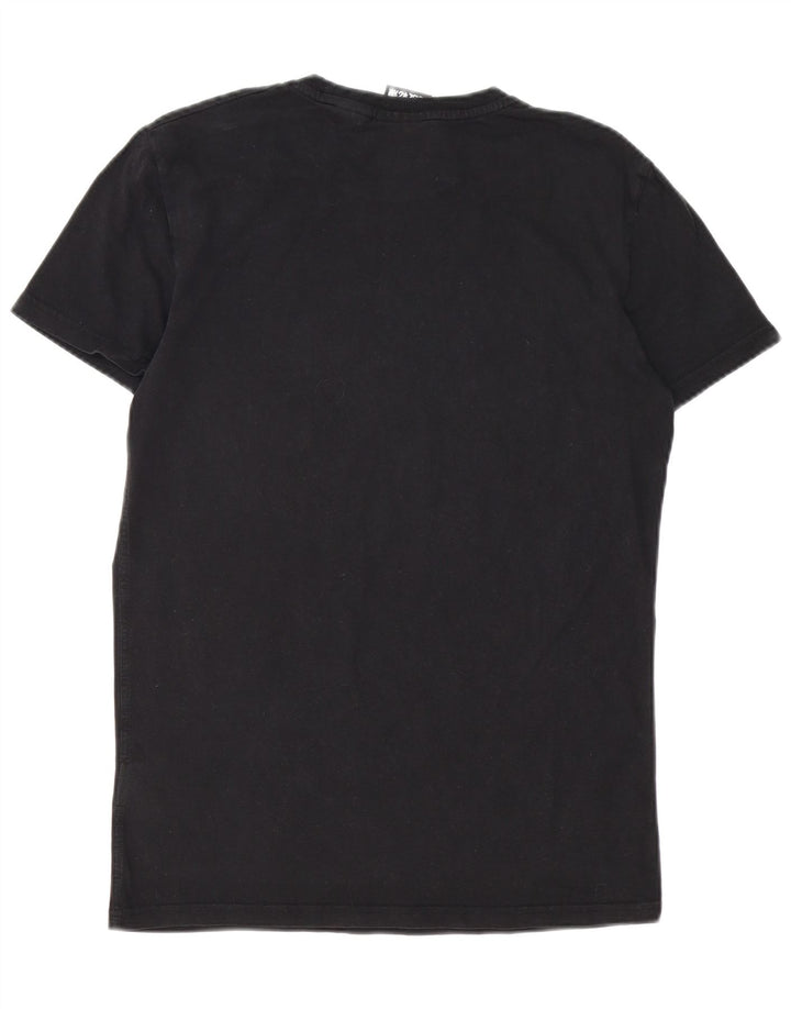 Superdry Mens Graphic T-Shirt Top Medium Black Cotton