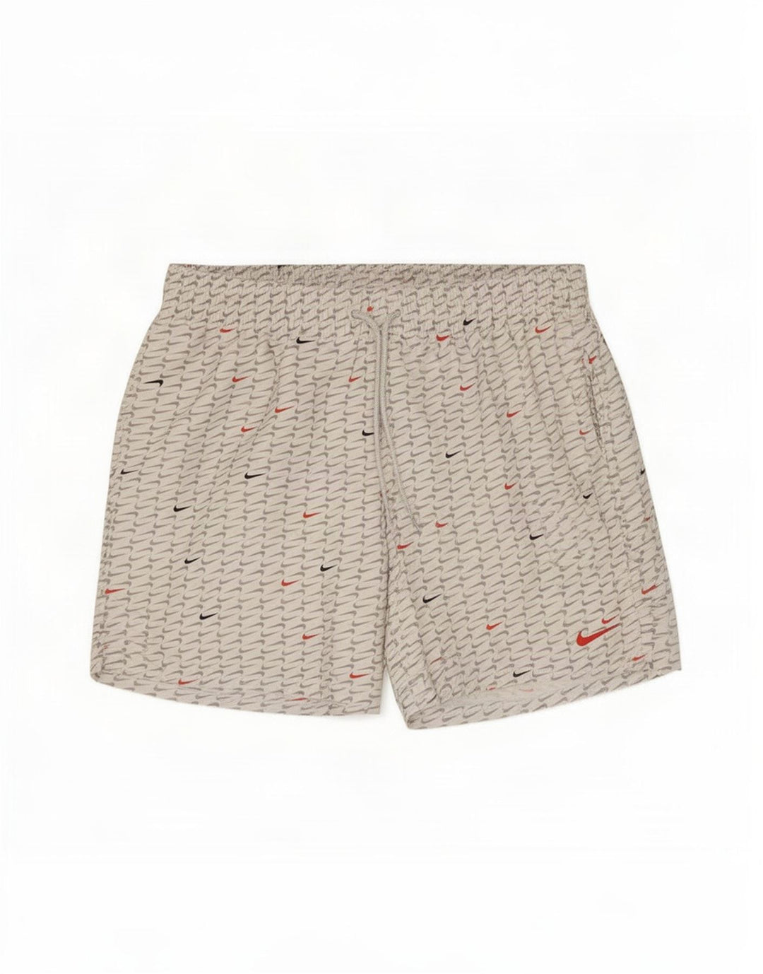 Nike Mens Graphic Sport Shorts Medium White Polyester