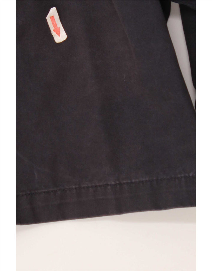 Marks & Spencer Mens Chino Shorts W38 XL Navy Blue Cotton