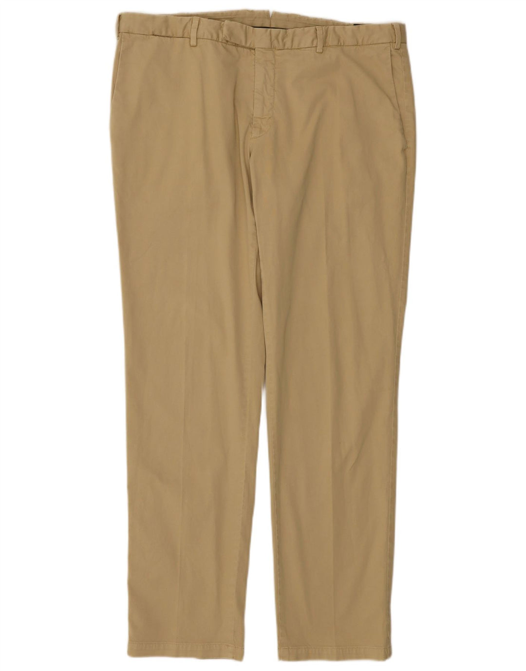 POLO RALPH LAUREN Mens Straight Chino Trousers W38 L32 Beige Cotton