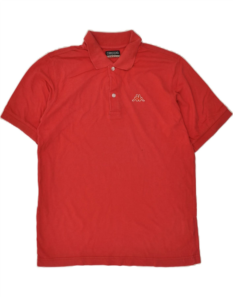 KAPPA Mens Polo Shirt Small Red Cotton | Vintage Kappa | Thrift | Second-Hand Kappa | Used Clothing | Messina Hembry 