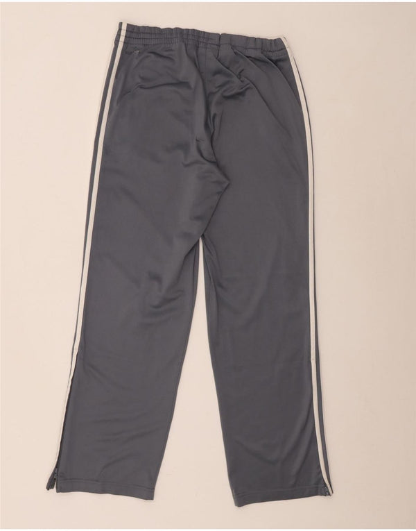 Adidas Mens Tracksuit Trousers Small Grey Polyester