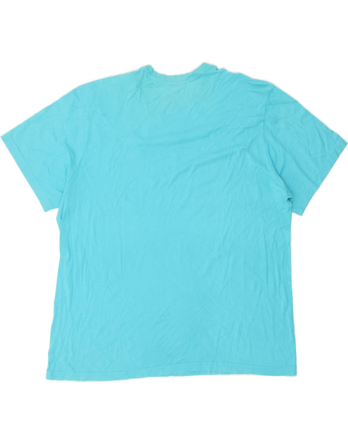 NIKE Homme Regular Fit Graphic T-Shirt Top 2XL Bleu | vintage Nike | Économie | Nike d'occasion | Vêtements d'occasion | Messine Hembry