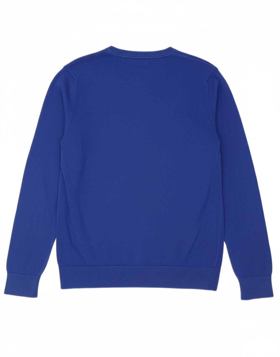 TOMMY HILFIGER Mens V-Neck Jumper Sweater XL Blue Cotton
