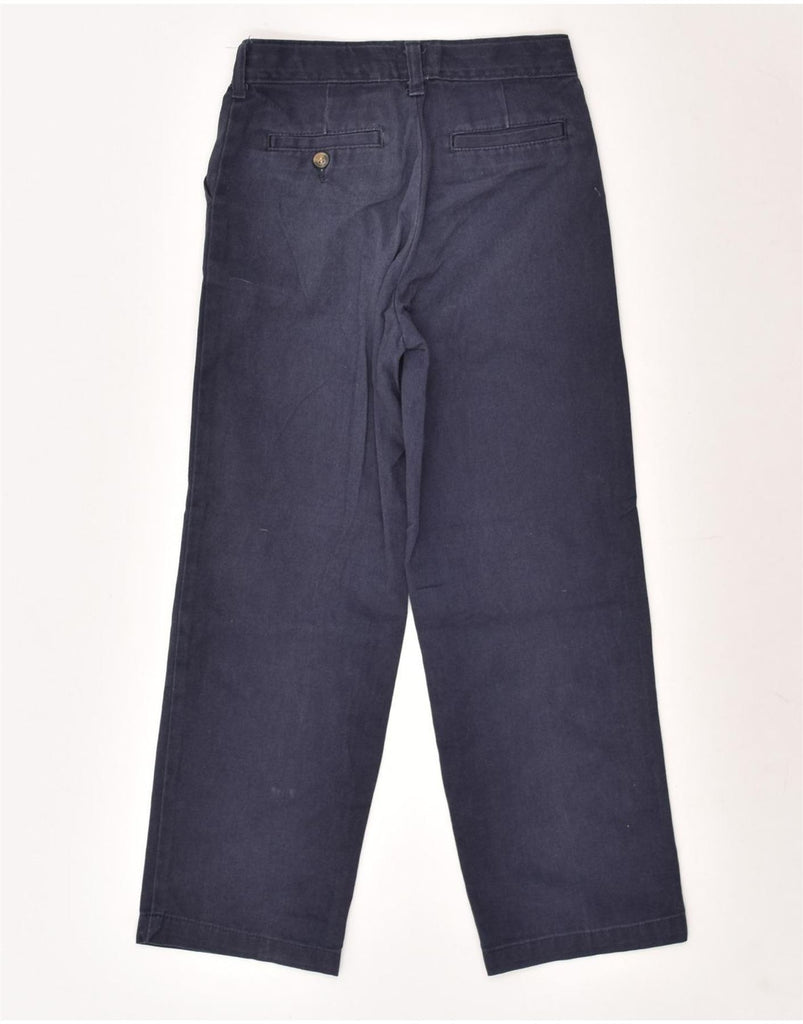 DICKIES Boys Straight Chino Trousers 7-8 Years W22 L23 Navy Blue Cotton | Vintage Dickies | Thrift | Second-Hand Dickies | Used Clothing | Messina Hembry 