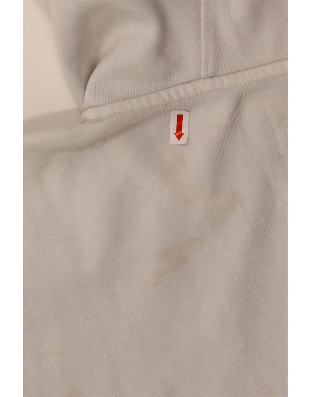 GAS Womens Zip Hoodie Sweater UK 14 Medium Black Colourblock Cotton