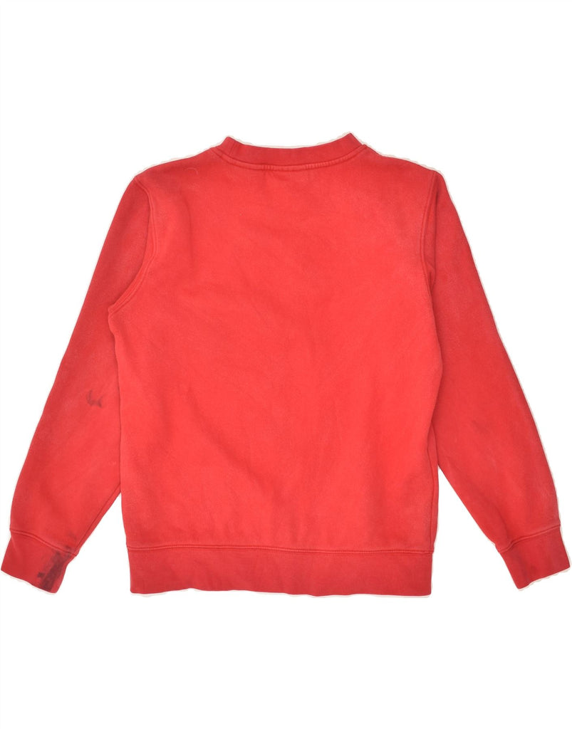 FILA Boys Graphic Sweatshirt Jumper 9-10 Years Large Red Cotton | Vintage Fila | Thrift | Second-Hand Fila | Used Clothing | Messina Hembry 